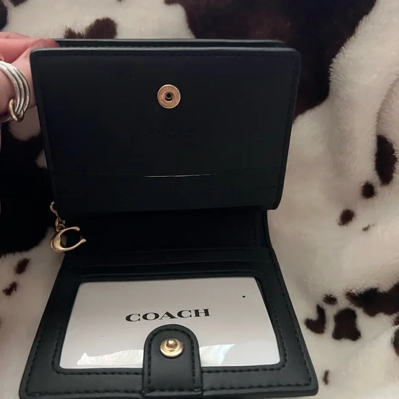 Coach Snap Wallet In Signature Camo Dark Cypress Camo CW538 NWT - Picture 5 of 7